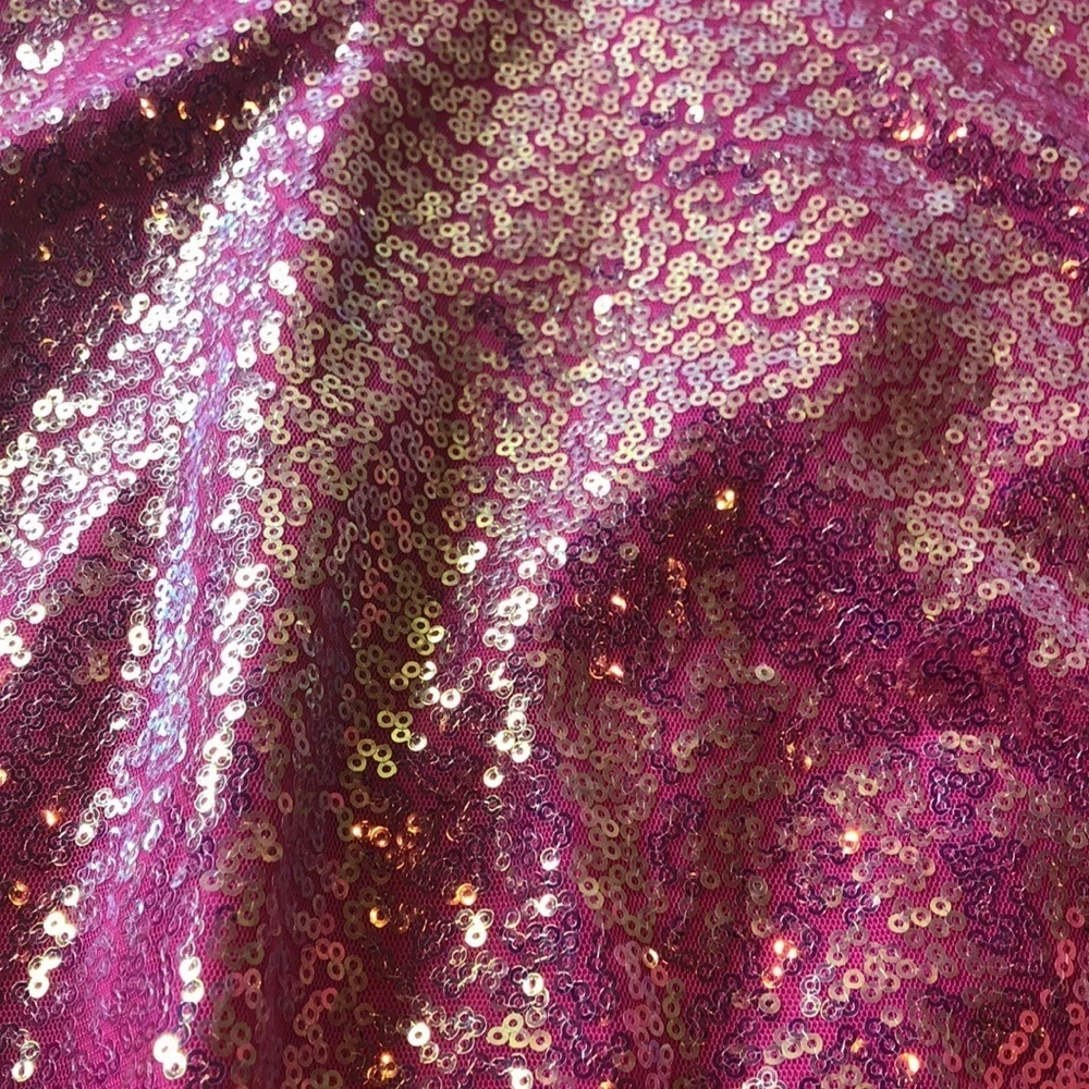 FLAPDOODLES 2Pcs Barbie Pink Sequin Hooded Top & Pants Set Girls size 6 EUC